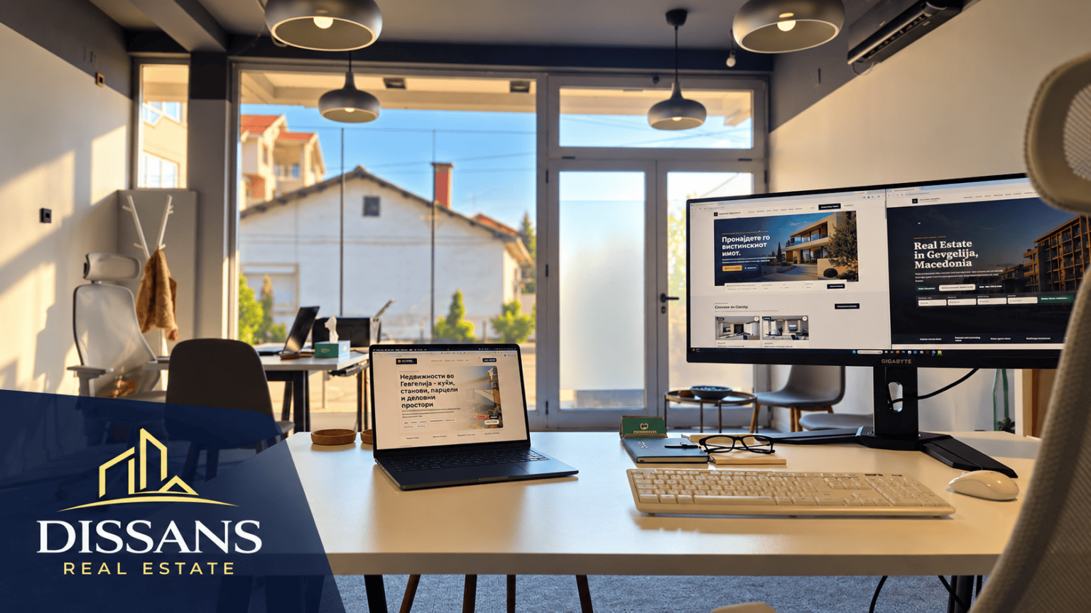 DISSANS Real Estate Office in Gevgelija